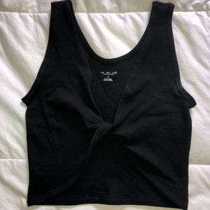 Urban Outfitters Twist-Front Seamless Top